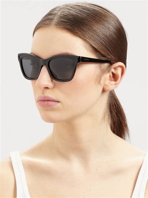 prada sunglasses black